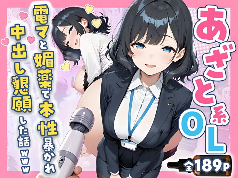 『あざと系OL電マと媚薬で本性暴かれ中出し懇願した話』-1.webp