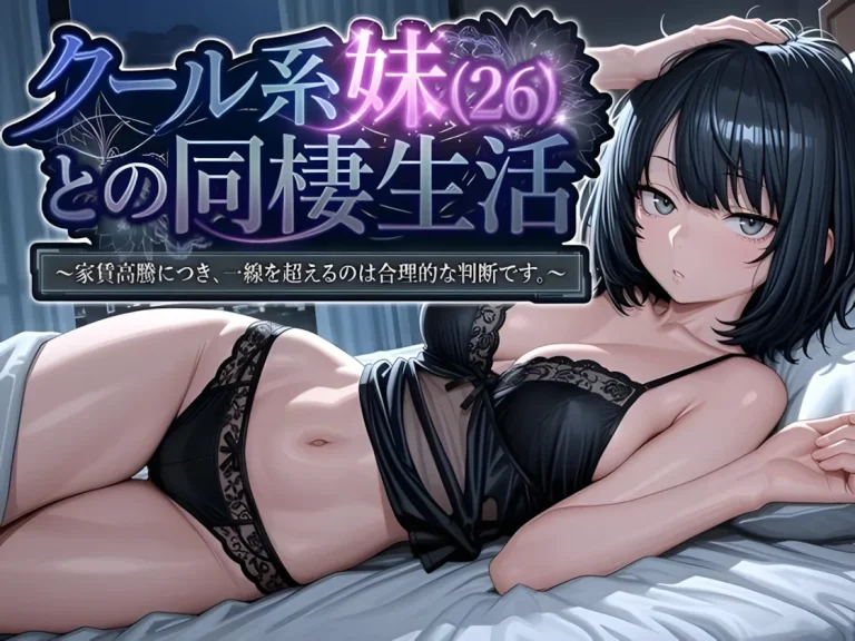 『クール系妹（26）との同棲生活-～家賃高騰につき、一線を超えるのは合理的な判断です。～』-1.webp